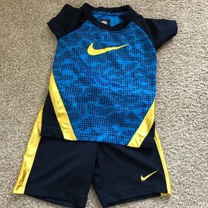 Toddler Boy Nike Shirt/Shorts Set